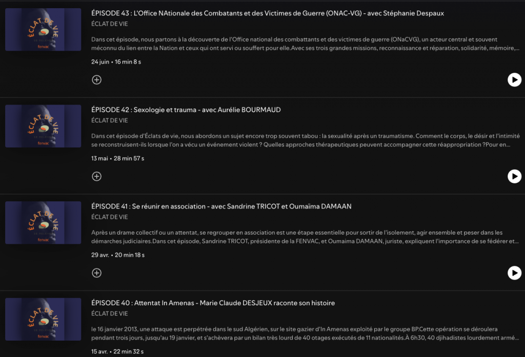eclat de vie podcast